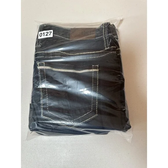 BKE Payton Jean Womens 29L (29x33.5) Boot Stretch Jeans Dark Wash Denim Stitch - Picture 14 of 14